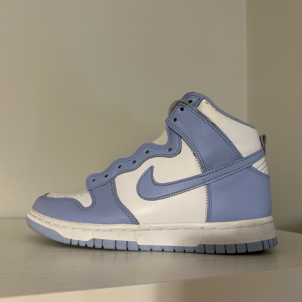 Nike Women's Sneakers in Light Blue and White